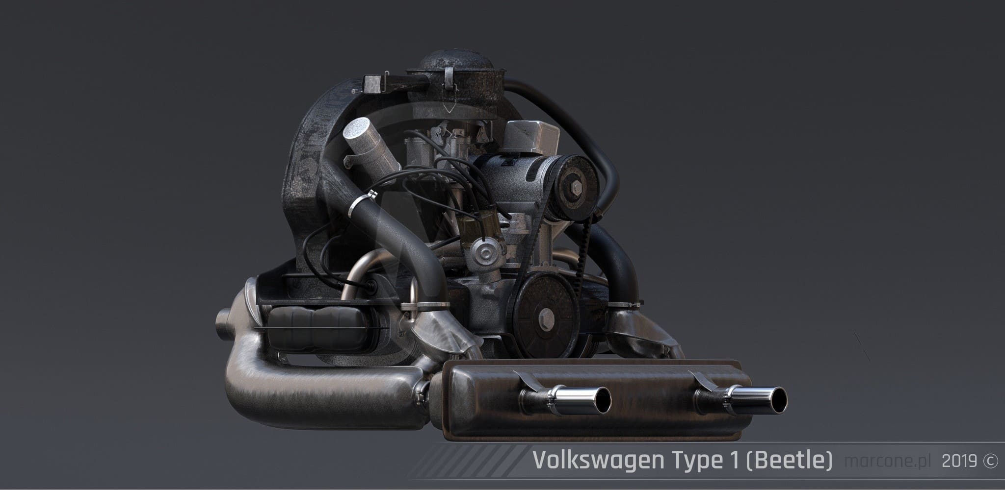 VW Beetle engine