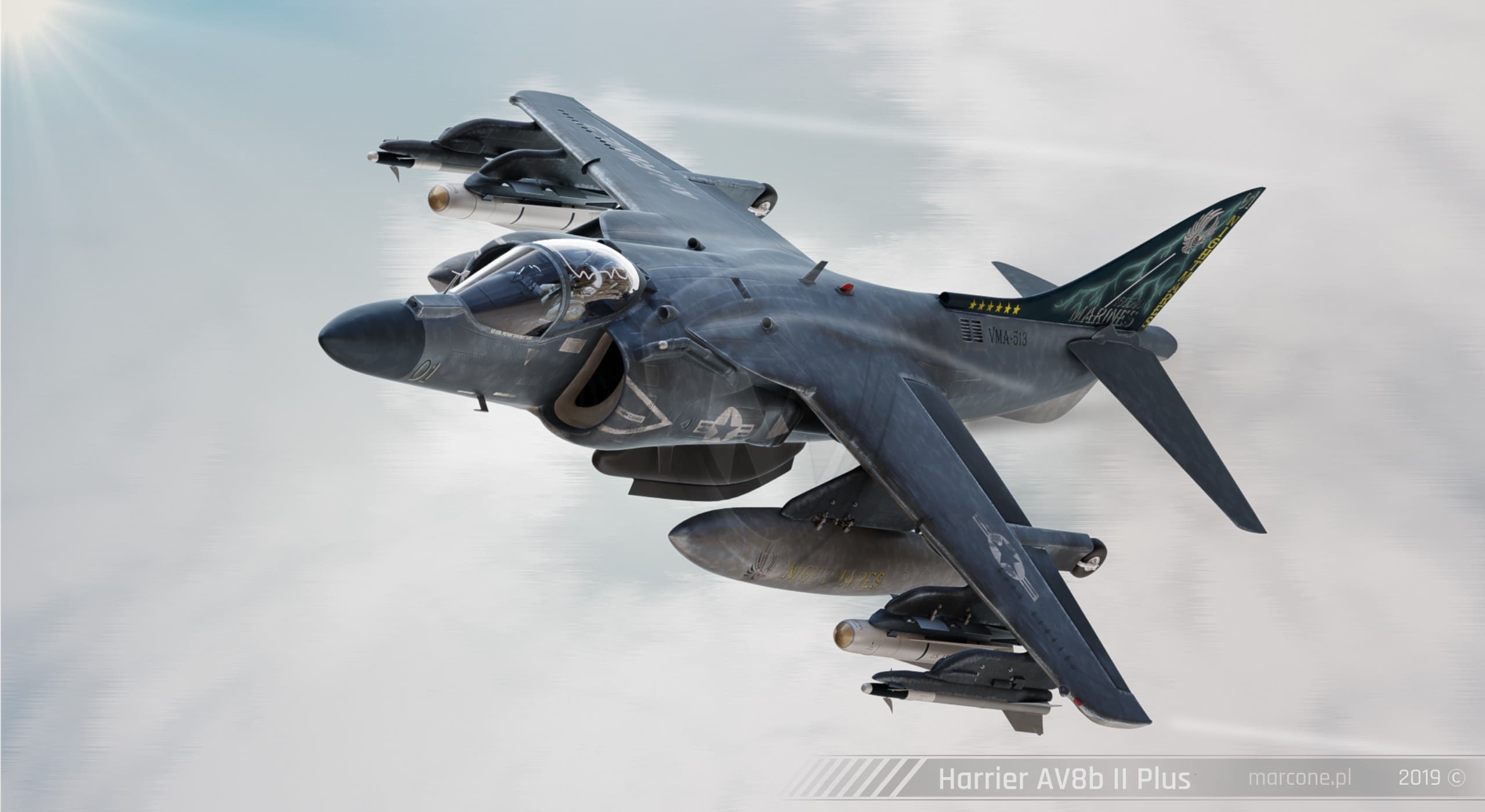 Harrier AV8b II Plus