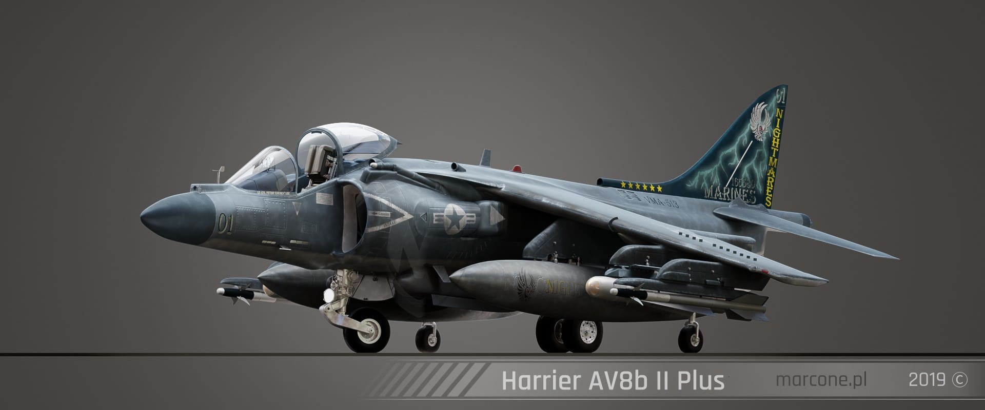 Harrier AV8b II Plus